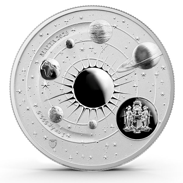 Buy The Malta Copernicus Euro Oz Silver Coin Bu Monument