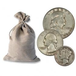 Bags/Tubes of 90% Silver Coins (Our Choice of Denomination)