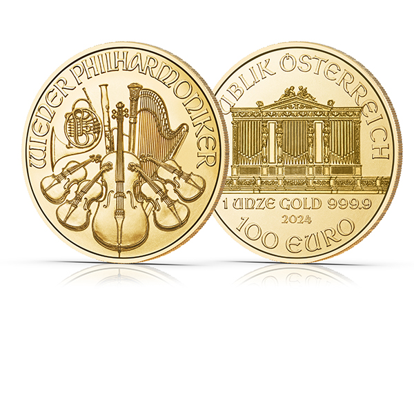 豪華で新しい Gold Austrian Buy Philharmonic Metals Monument - Coins Gold 緑