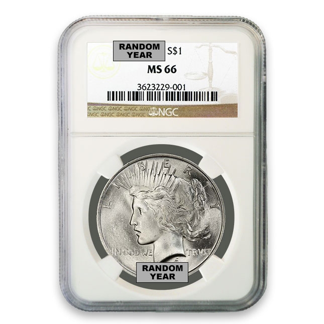 Buy Peace Silver Dollar Coins Online - Monument Metals