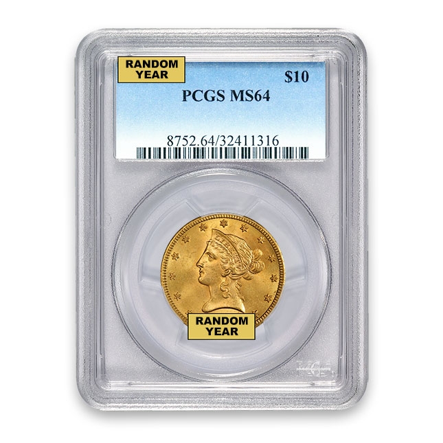 Buy $10 Liberty Gold Eagle Coins Online with Free Shipping | Monument ...