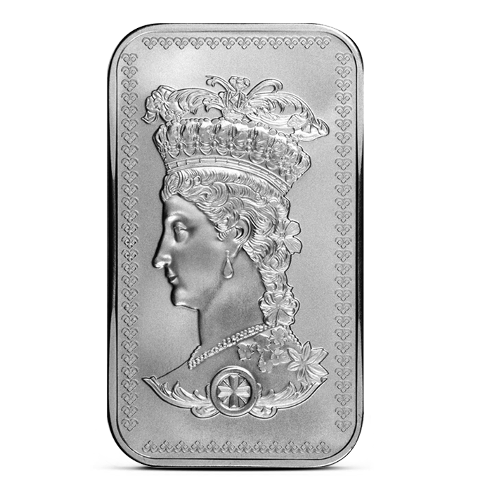 衝撃特価 Oz 1 2024 the Buy Gothic (New Bar Silver .999 Crown 貨幣