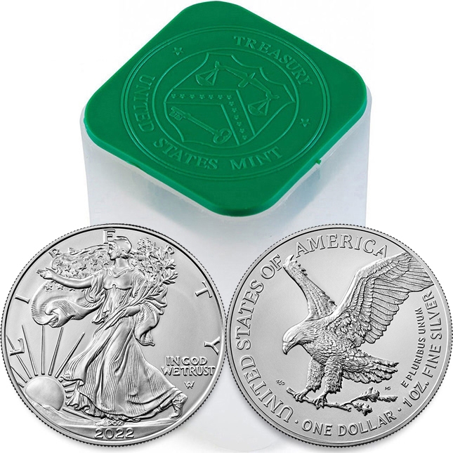 Buy the 2022 American Silver Eagle Monster Box of 500 Coins | Monument ...