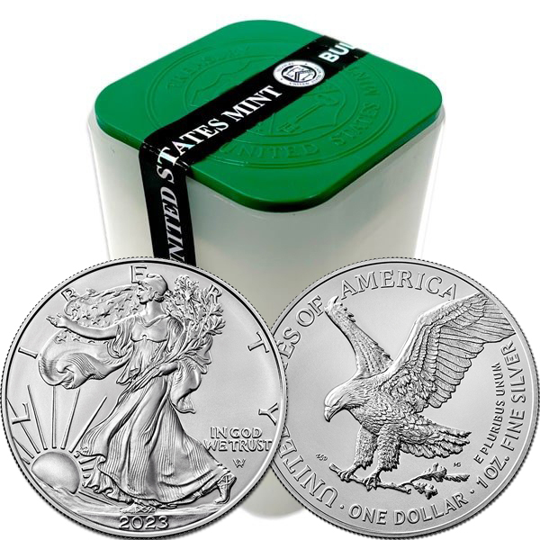 Buy 2023 1 Oz American Silver Eagle BU Monument Metals