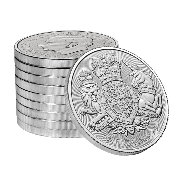 Buy the 2023 Great Britain 1 oz Silver The Royal Arms (BU) | Monument ...