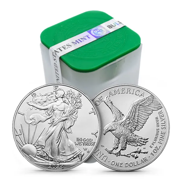 2024 (P) 1 oz Star Privy American Silver Eagle Roll/Tube of 20 (BU) Monument Metals Monument