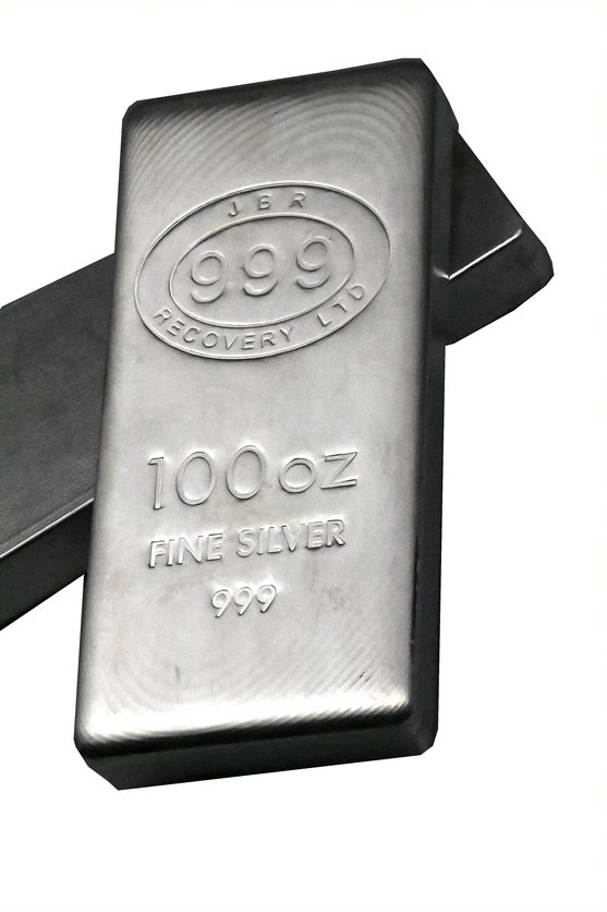 Buy The 100 Oz JBR Silver Bar (New) | Monument Metals - Monument Metals