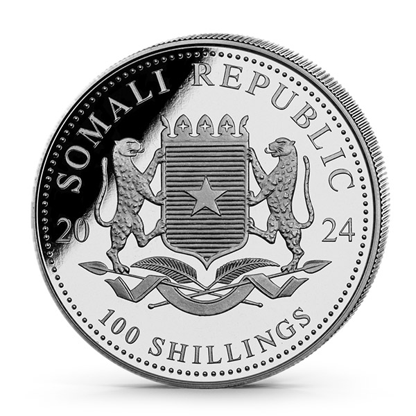 Buy the 2024 Somalia 1 Oz Silver Elephant (BU) | Monument Metals
