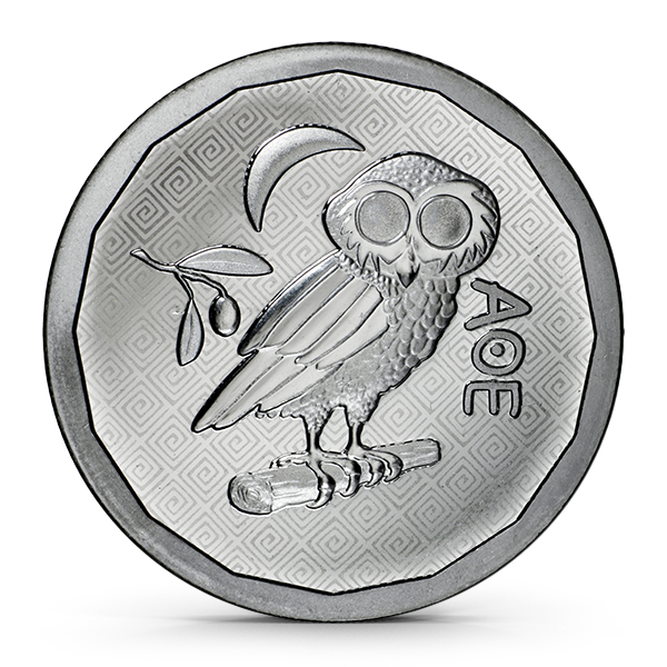 Buy the 2024 1 Oz St. Helena Athena Silver Owl Coin (BU) Monument