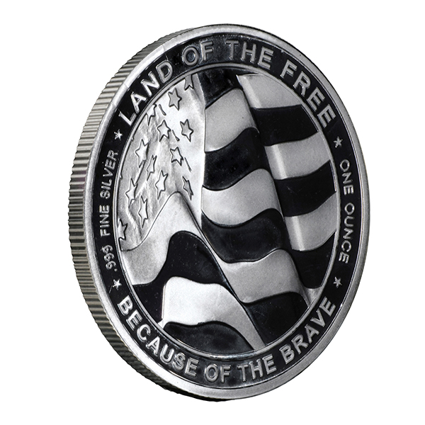 Buy the 1 Oz United States Armed Forces Navy Silver Round (New ...