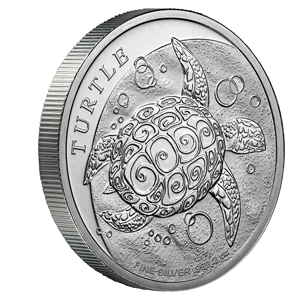 Buy The 2024 Niue 2 Oz Silver 5 Hawksbill Turtle BU Monument   Cs600x600 0004 2024 2oz Silver Turtle Edge Jm Rev 