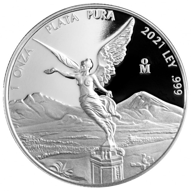 2021 1 Oz Proof Mexican Silver Libertad Coin