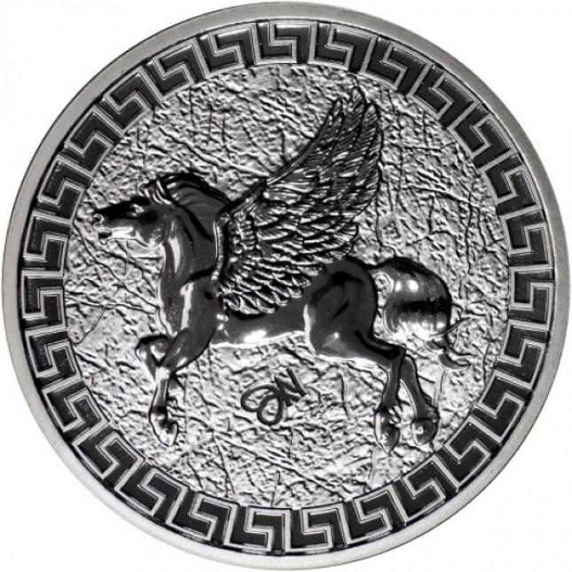 2022 1 Oz St. Helena Pegasus Silver Coin (New)