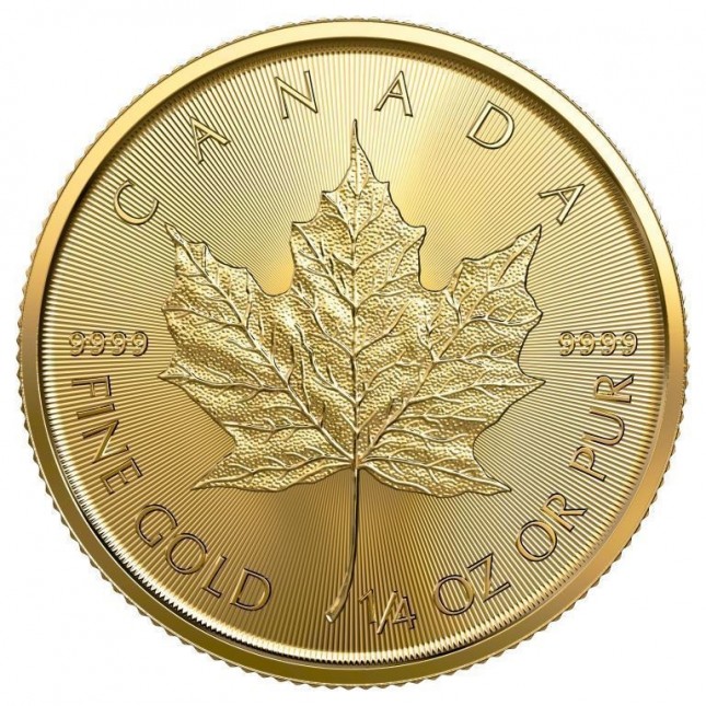 2022 Canada 1/4 Oz Gold Maple Leaf (BU)