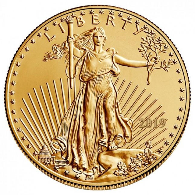 2019 1/4 Oz American Gold Eagle (BU)