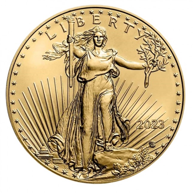 2023 1 Oz American Gold Eagle (BU)