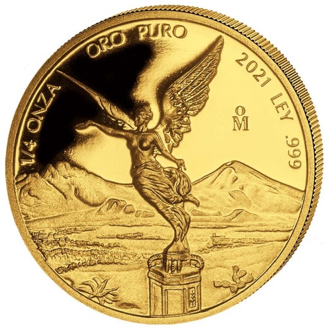 2021 1/4 Oz Mexican Proof Gold Libertad