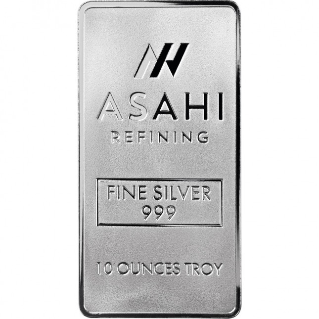Asahi 10 Oz Silver Bar