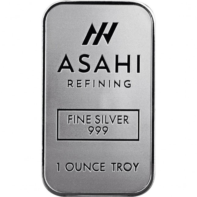 Asahi 1 Oz Silver Bar