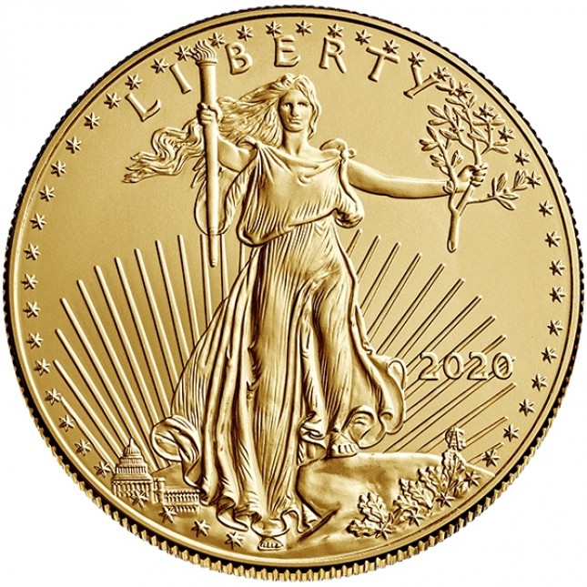 2020 1 Oz American Gold Eagle (BU)