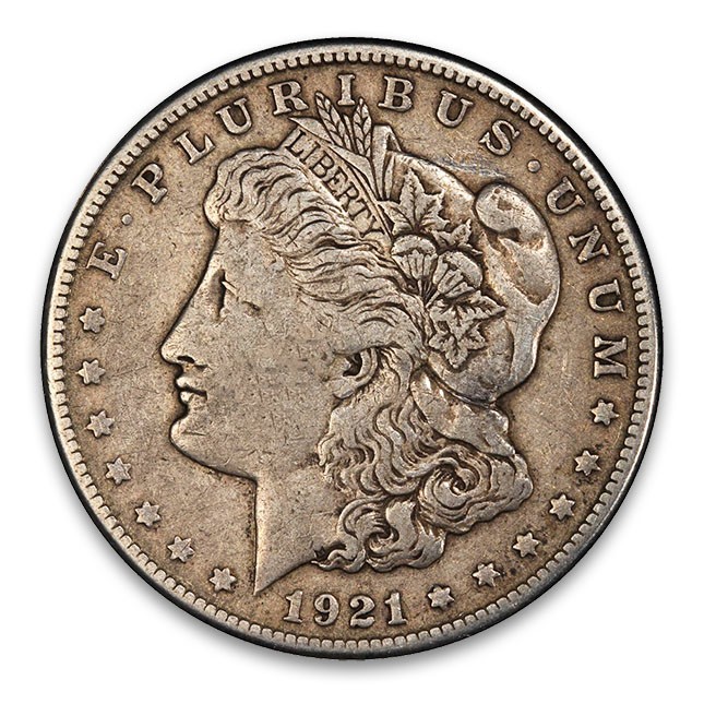 Buy 1921 Morgan Silver Dollar VG