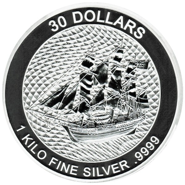 Buy 2020 Cook Island Kilo (32.15 oz) Silver HMS Bounty Coin (BU