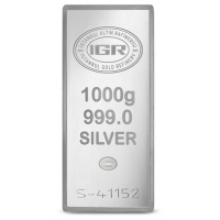 IGR Kilo (32.15 oz) Silver Bar (New w/Assay)