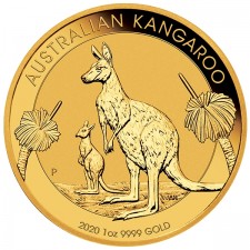 2020 1 Oz Australia Gold Kangaroo (BU)