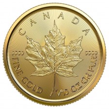 2022 Canada 1/10 Oz Gold Maple Leaf (BU)