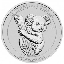 2020 Australia 1 Kilo Silver Koala