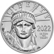 2022 1 Oz American Platinum Eagle (BU)