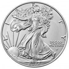 2022 1 Oz American Silver Eagle (BU)