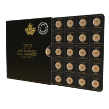 2022 Canada 25 Gram Gold Maplegram
