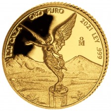 2021 1/20 Oz Mexican Proof Gold Libertad
