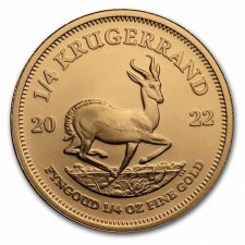 2022 1/4 Oz South Africa Gold Krugerrand (BU)