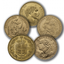 20 Franc Euro 5 Coin Bundle (Random Year)