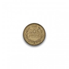 Mexico Gold 2 Pesos (Random Year)