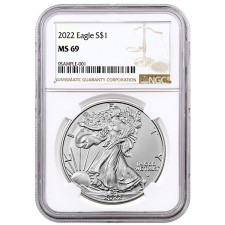 2022 American Silver Eagle NGC MS69