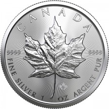 2019 Canada 1 Oz Silver Maple Leaf (BU)