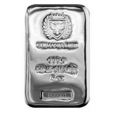 Germania Mint 5 Oz Silver Bar (New)
