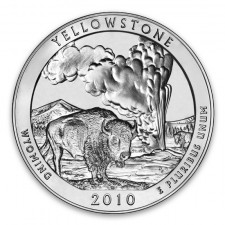 2010 ATB 5 oz Silver Yellowstone National Park (BU)