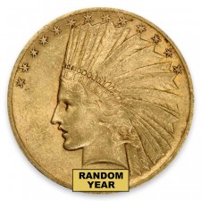 $10 Indian Gold Eagle XF Obverse