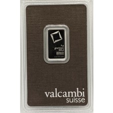 Valcambi 5 Gram Platinum Bar (In Assay)