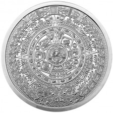 5 oz Silver Round | Aztec Calendar (BU)