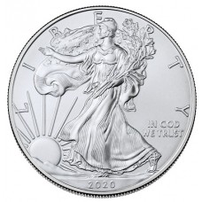 2020 1 Oz American Silver Eagle (BU)