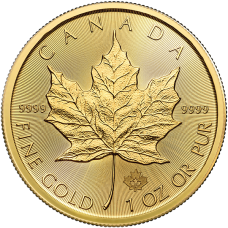 2020 Canada 1 Oz Gold Maple Leaf (BU)