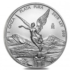 2019 1 Oz Mexican Silver Libertad Coin (BU)