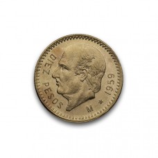 Mexico Gold 10 Pesos (Random Year)