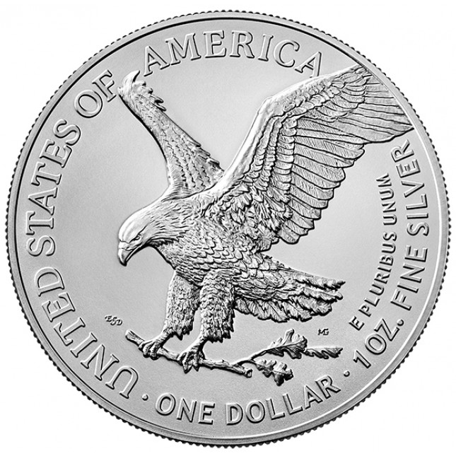 Buy 2023 1 Oz American Silver Eagle (BU) Monument Metals