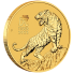 2022 Australia 1/10 oz Gold Lunar Tiger Coin (BU)